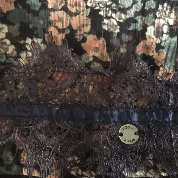 ROXY Chiffon Long Sleeve Dress - Picture 8 of 10